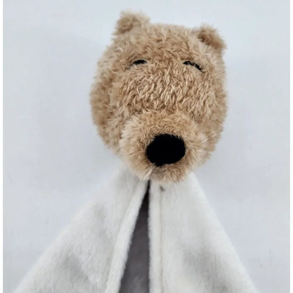 Lambs & Ivy Disney Baby Winnie The Pooh Lovey White / Gray‎ Security Blanket